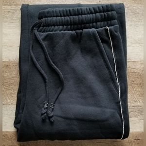VS Rhinestone Wide Leg Sweatpants